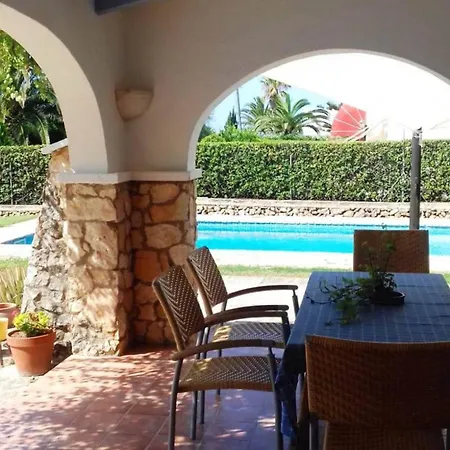 Privada Con Piscina Y Jardin A 200 Metros De La Playa Сasa de vacaciones Sa Caleta